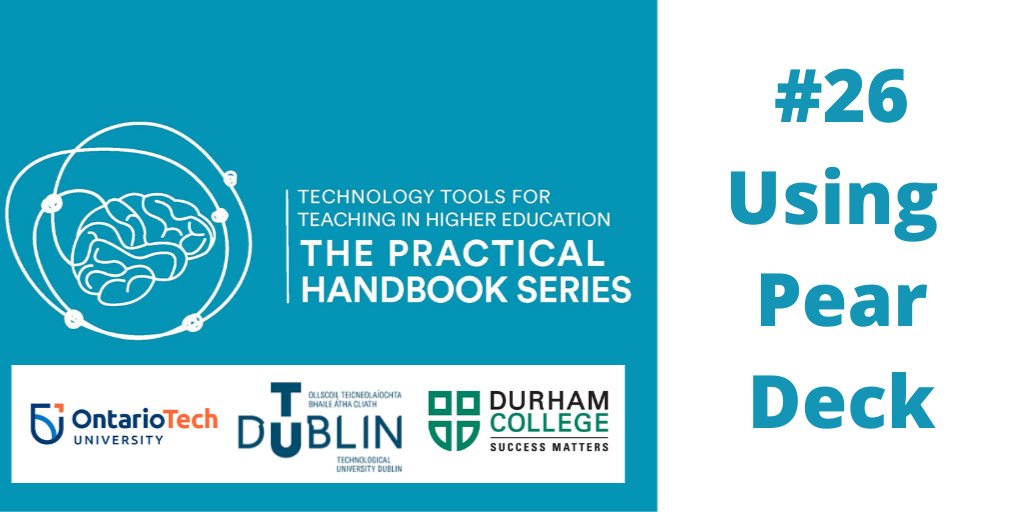 TUDublinEntEng's tweet photo. In his section of 'The Practical Handbook Series', Dr. Gurpaul Kochhar show us how 'Creating Interactive Google Slide Presentations using Pear Deck' can be a very useful tool for students in creating interactive &amp; engaging presentations. Read more here: https://t.co/6LZP1dkS0N https://t.co/UY5VdRJaYu