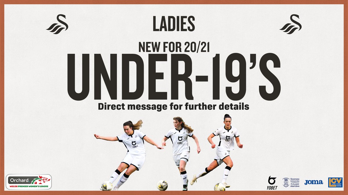 ⚠️Breaking news⚠️ Swans Ladies are recruiting for their  new U19 team, fantastic opportunity to join the 2019/20 WPWL Champions.
If you are 16 before September 2020 please get in touch #brightfuture #UWCL <a href="/SwansOfficial/">Swansea City AFC</a> <a href="/theWPWL/">A</a>