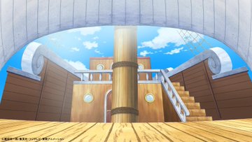 ワンピース One Piece ゴーイングメリー号 帆 Zoom バーチャル背景画像 動画まとめ Zoom Background