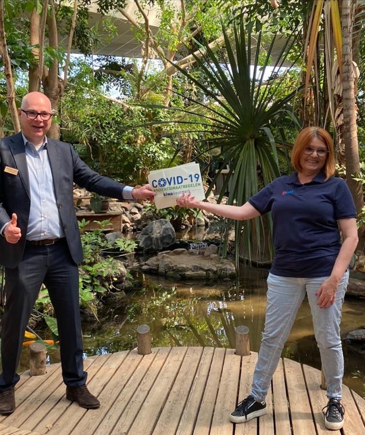 GroupePVCP's tweet image. Nos 2 premiers domaines néerlandais @centerparcs #HetMeerdal et #ParcSandur ont ré-ouvert le 20 mai. Pour accueillir les vacanciers en toute #sécurité et #convivialité, les mesures sanitaires mises en place avec les équipes ont reçu la certification @Kiwa_global #TousMobilises