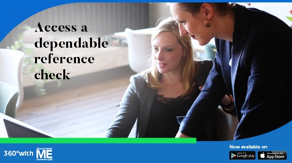 AboutMe360's tweet photo. How often has reference check failed you?
aboutME360 offers a credible reference check, based on the ratings provided by a candidate’s professional network. So, check their aboutME360 ratings before you hire your next employee.
Download now! Available on Play Store and App Store https://t.co/2iGtLJPCU0