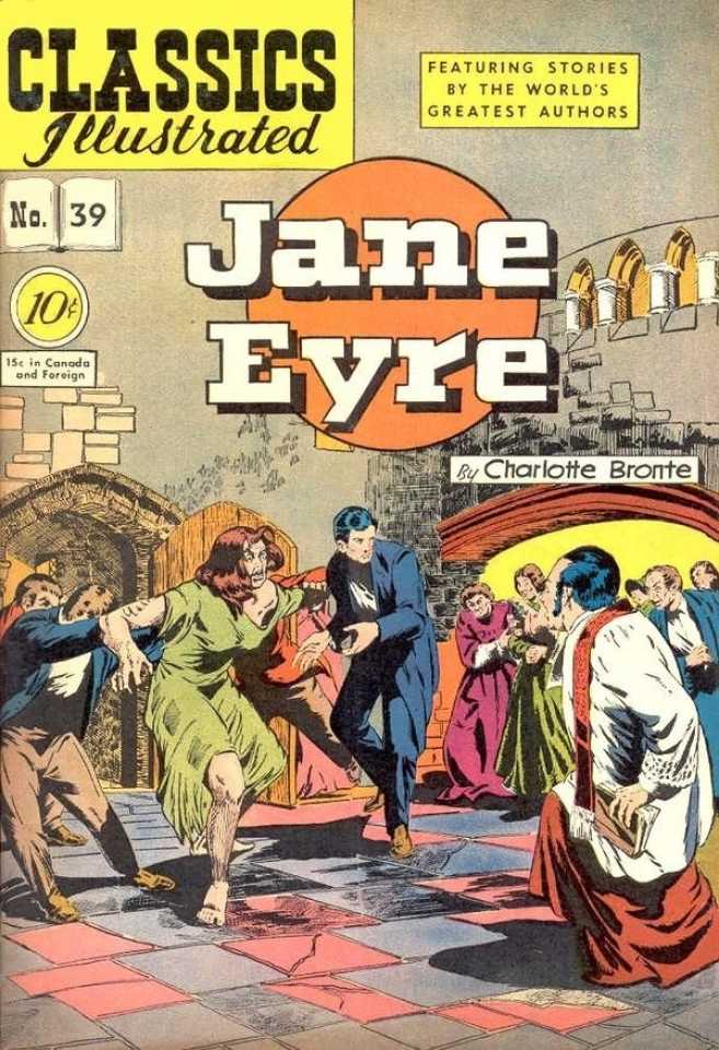 Jane Eyre, published the same year by Charlotte Brontë, is a harrowing story of a heroine treated cruelly by almost everyone she meets, including Edward Rochester - the man she finally marries after he is humbled and almost destroyed by his first wife.