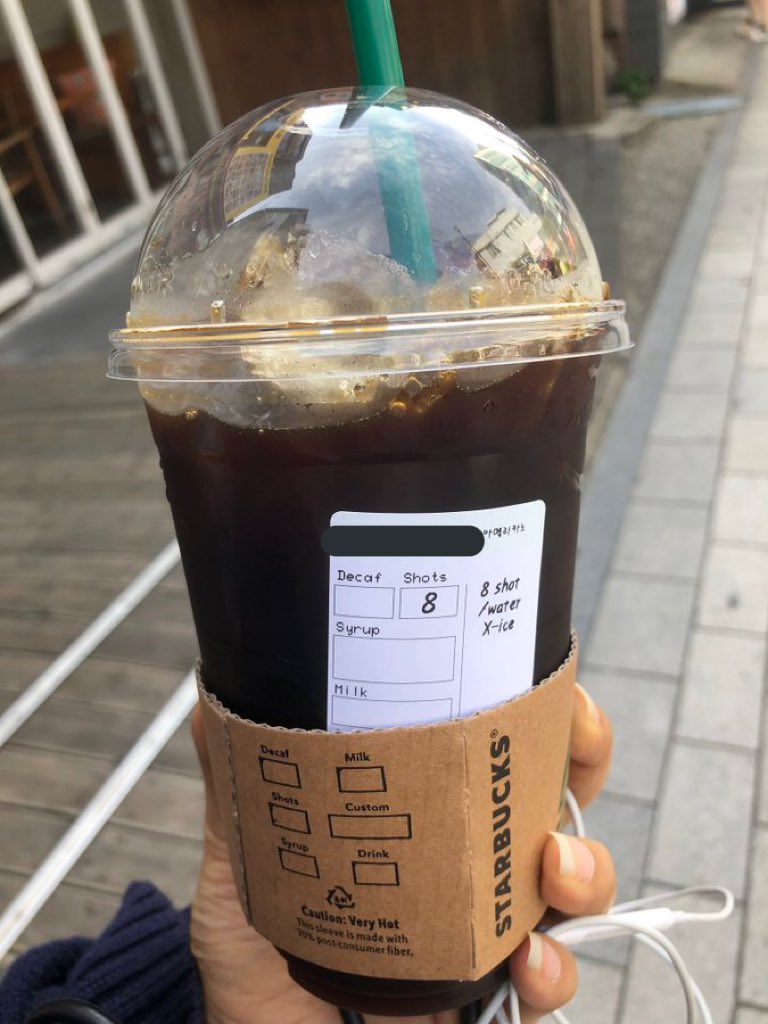 Americano With Extra Espresso Shot?