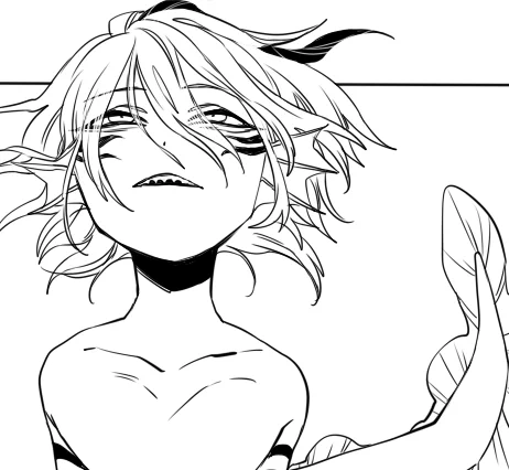 描きかけ漫画チャン 稚魚と言い張る 