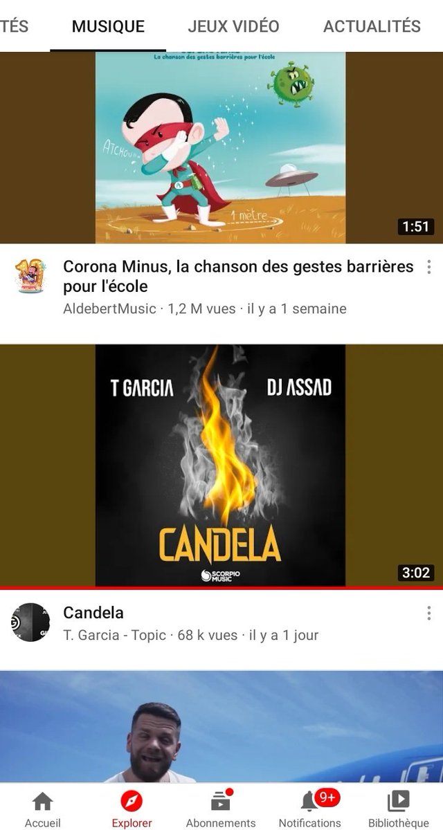 peopleactu0's tweet photo. 6 ème dans les #tendances YouTube !
Une tuerie , sa sera le son de cette été et j'en connais qui vont être jaloux . Franchement thibault il gère . (Le clip à 17h en direct sur YouTube) 👏👌 #LMAC #LesMarseillais #Candela #djassad #thibaultgarcia https://t.co/mhelbxFThd