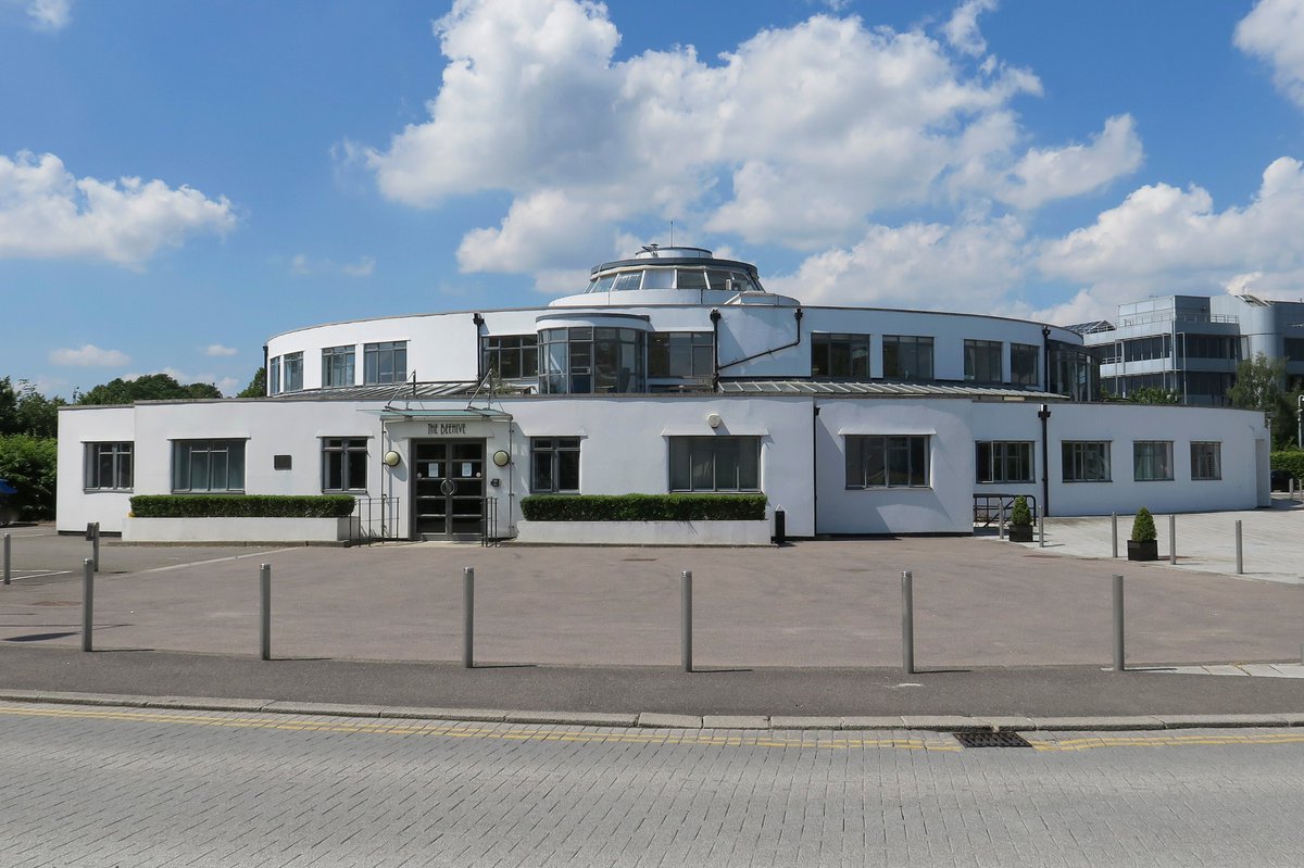 Just outside the perimeter of current Gatwick Airport, nestled within a modern business park, sits the original terminal from the old Gatwick Airport. It’s called the Beehive and was the world’s first purpose-built airport terminal to provide covered access to aircraft.