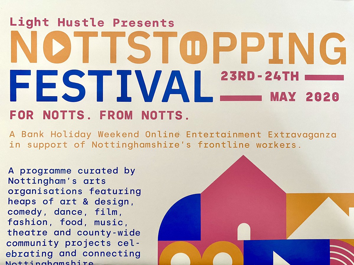 For #NottstoppingFestival, Can Samba Arts is making a collective community carnival costume with materials and yarn made by people across Nottingham! I knitted some squares 🧶

Thanks <a href="/nottstopping/">Nottstopping Festival</a> for bringing us together in these dark times.