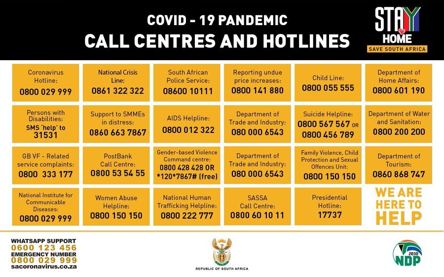 South African Government tweet media