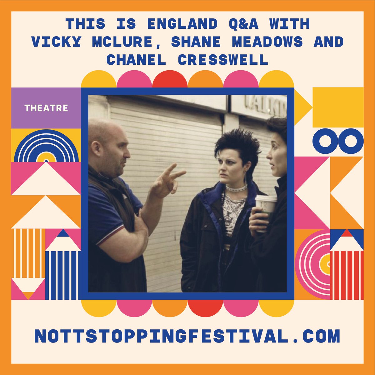 ttvworkshop's tweet photo. 4pm this Sunday 24th May, join us with your questions for a Q&amp;A with #ThisIsEngland BAFTA-winners 
@ShadyMeadows, @Vicky_McClure &amp; @ChanelCresswell, going LIVE on our Facebook page https://t.co/iSRN2Osquf Part of the awesome @nottstopping Festival line-up https://t.co/lYcvy7zKIb