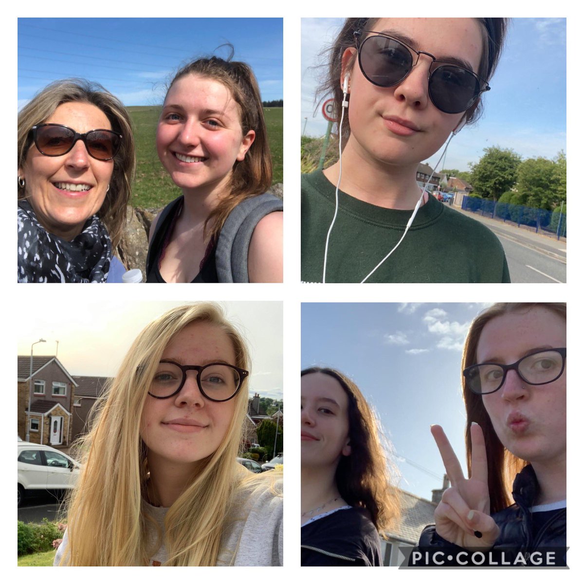 stirwomenslax's tweet photo. Our girls have loved getting fully involved with @sportscotland &amp; @SAMHtweets ‘Walk &amp; Talk’ as part of their #WeAreHere campaign for MH Awareness Week👣🧠 Great to see some of our girls even getting family members involved😃 @StirUni @Stir_Sports #StayConnected https://t.co/PZ12h8ulWS