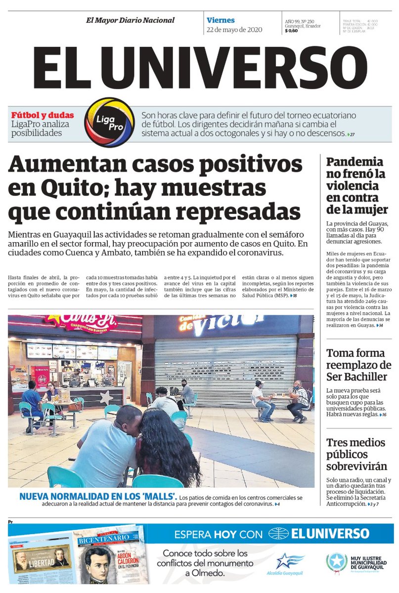 Noticias De Hoy Ecuador El Diario Ultimas Noticias Vuelve A Las