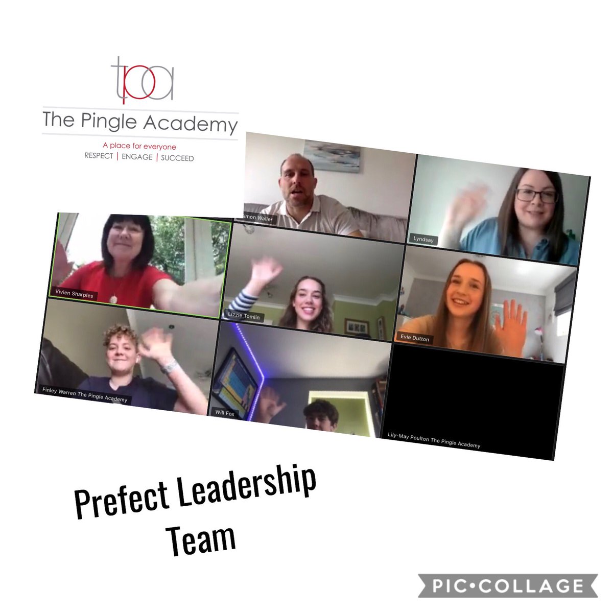 PingleAcademy's tweet photo. Well done to the newly appointed @PingleAcademy 

Prefect Leadership Team 👏

#Year10 #zoom #assembly https://t.co/YlRARuqMQL