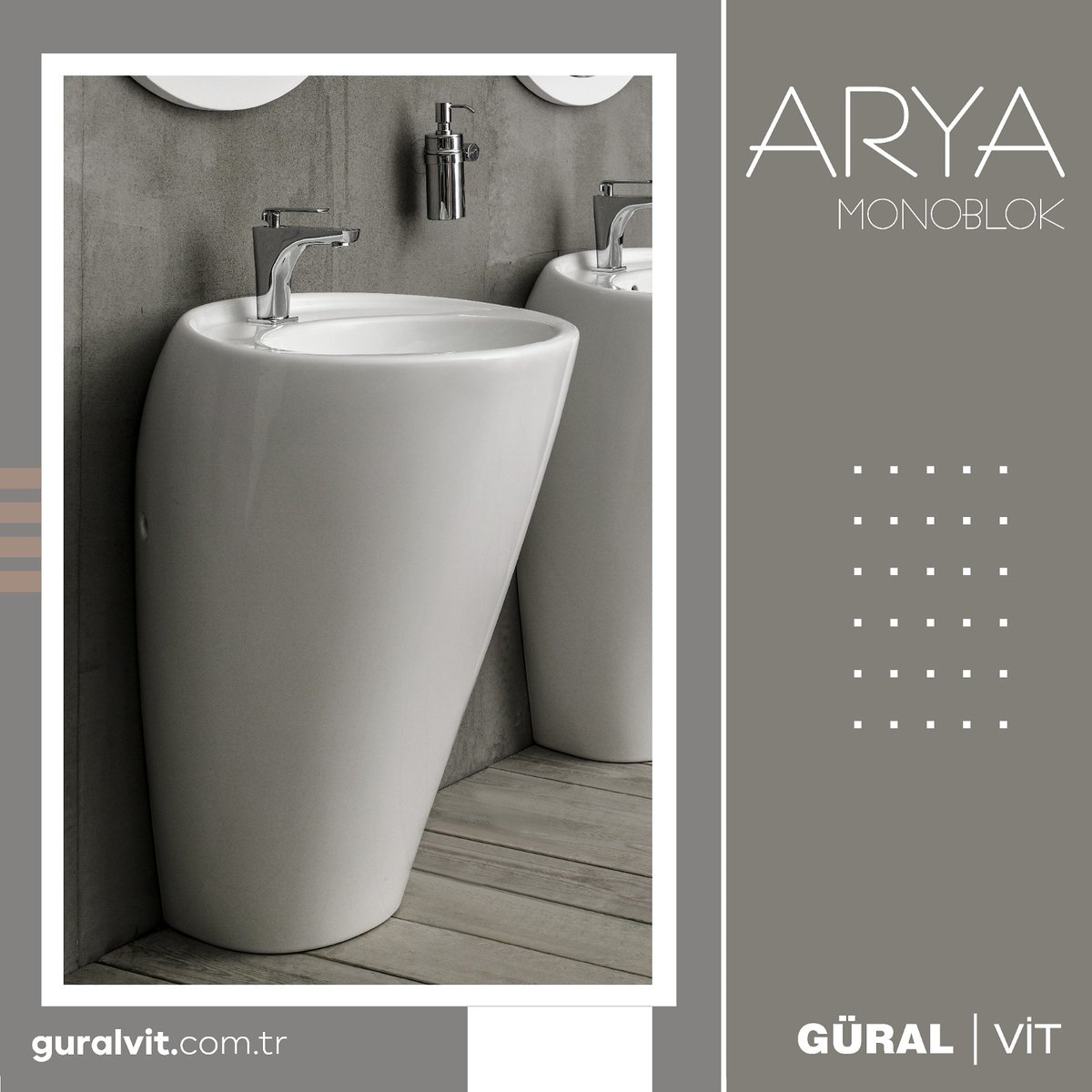 guralvit's tweet photo. Kusursuz Beyazlığı İle Her Banyoyu Aydınlatır.
Arya ile Banyolarda mükemmelliğe yer açın...
#guralvit #arya #lavabo #armatür #cıstern #klozet #closet #basin #beyaz #mükemmel #banyo #bathroom https://t.co/DmMBS1Z0i0