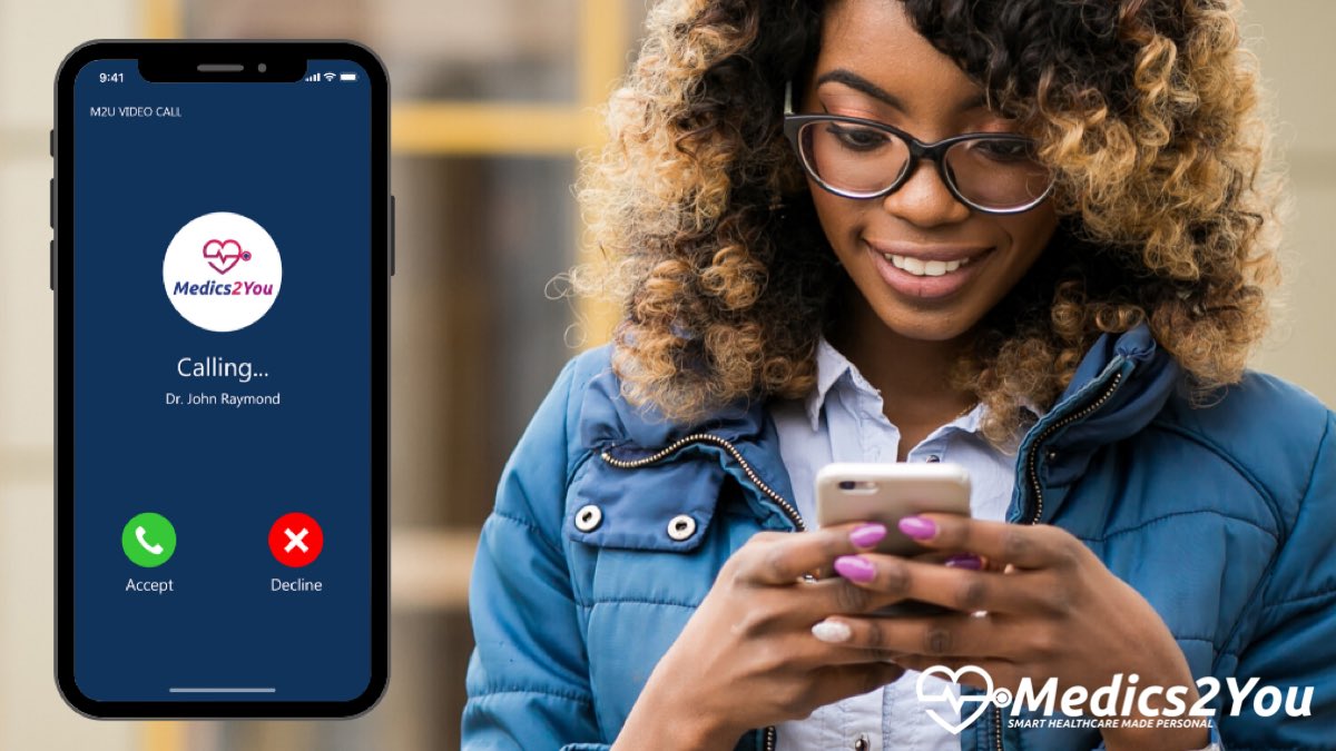 medics2you's tweet photo. 🇳🇬 Nigeria, do you know you can speak to Specialist Doctors in the UK from the comfort of your home? 
We are Medics2You. We deliver high-quality healthcare anytime, anywhere because we understand life doesn’t start and stop at your convenience.

Download the Medics2You app today https://t.co/Db4fzbb5Sc