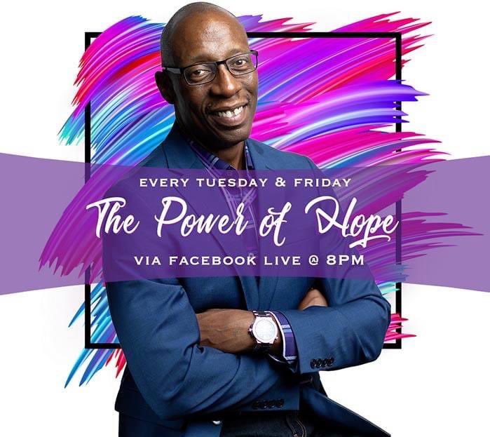 garlandhunt's tweet photo. Never underestimate the power of #hope! Join #Bishop Garland Hunt Sr. every Tuesday and Friday @ 8PM for a #motivational word. #weeklydevotionals #devotionals https://t.co/Gfdw18kYdS