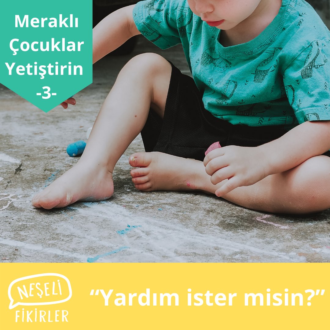 🌟“Düşersen karışmam” gibi cümlelerle heveslerini kırmaktansa denemelerine, hatta yanılmalarına fırsat verin. Sadece yardıma ihtiyaçları olduğunda yanlarında olarak, merak ettikleri şeyleri denemeleri için yüreklendirdiğinizde ne kadar geliştiklerine inanamayacaksınız.
