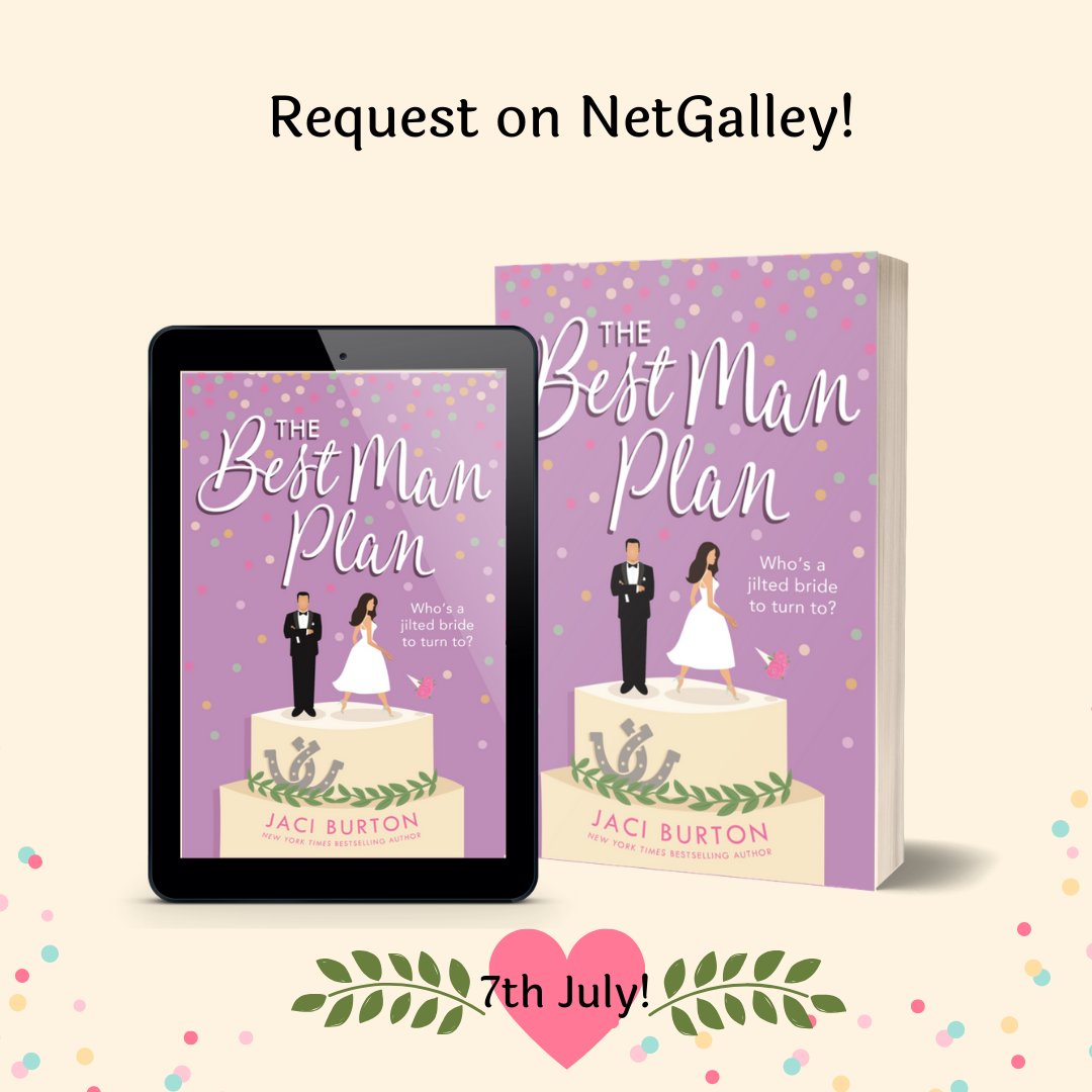 eternal_books's tweet photo. #BloggerAlert! UK bloggers! If you're looking for some #BankHolidayReading, we're thrilled to let you know that you can now request @jaciburton's heartwarming friends-to-lovers romance, THE BEST MAN PLAN, on @NetGalley UK! https://t.co/elDZgN7iMM
#FridayTreat https://t.co/jmurv8aLsF