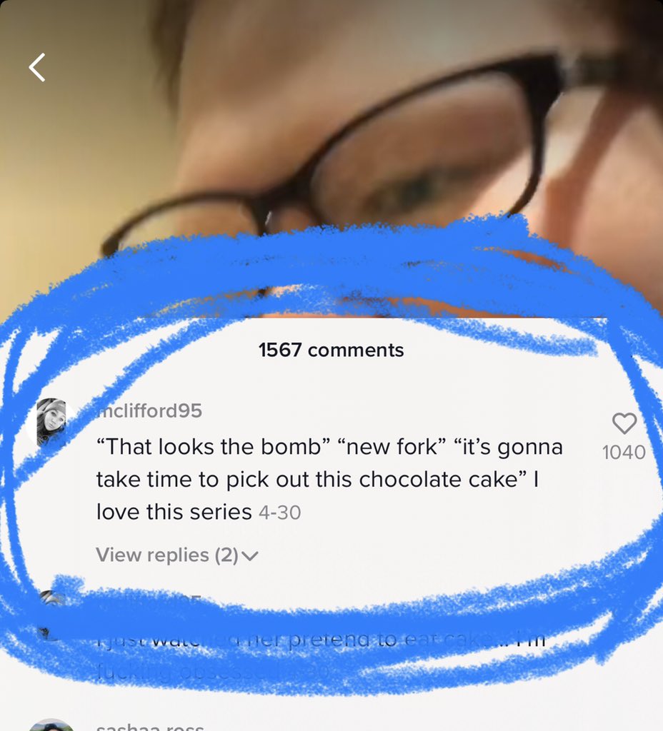 mary_alyceee's tweet photo. My tik tok comment got 1000 likes, I’m famous now https://t.co/jTGJRt8hj8