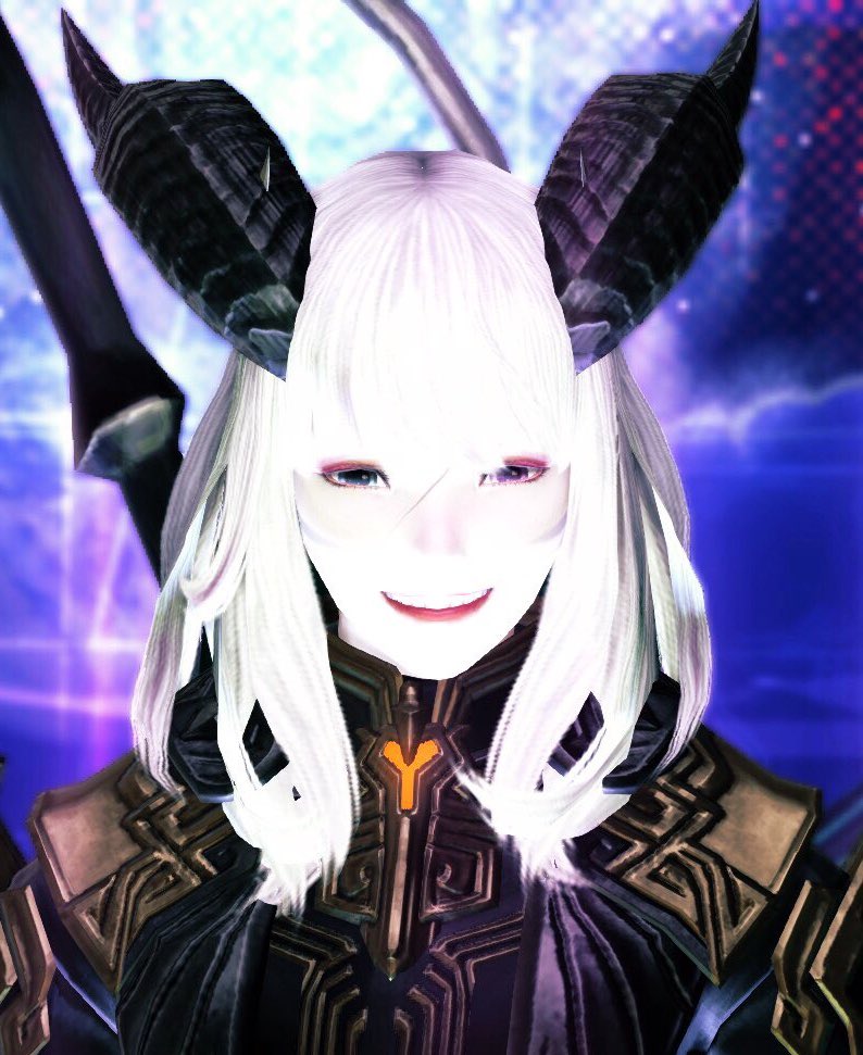 Ff14 ええーーっ こんなカッコいいダークな写真も撮れちゃうファイナルファンタジー1 リオカのイラスト