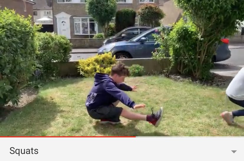 Lucas and Ellie wanted to show the squat progressions they knew. 

youtu.be/0cqOI3Q5DqI