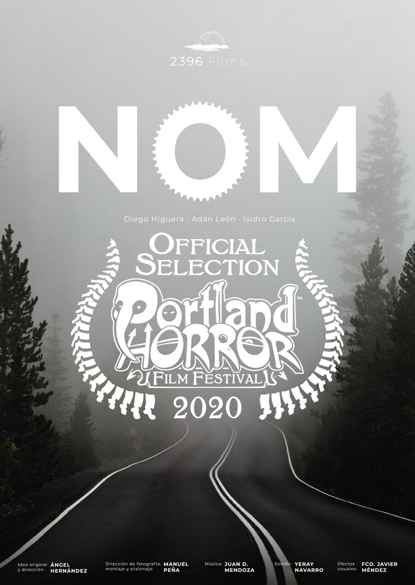 NOMSHORTFILM's tweet photo. So proud to announce that @NOMSHORTFILM is an Official Selection of @portlandhorror . Thanks to the judges and congrats to the team! https://t.co/aeuTYNwZqO