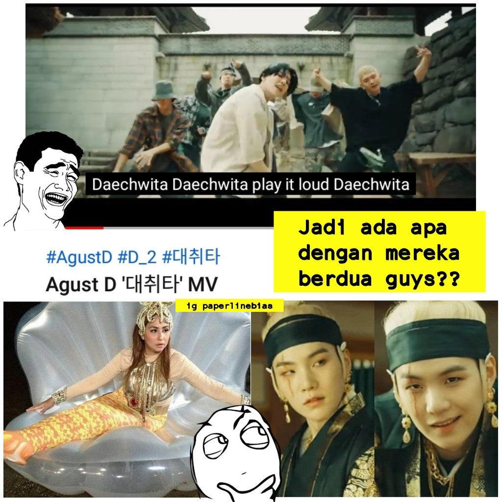 paperlinebias's tweet photo. Teori konspirasi Agustd ...

#Daechwita #AGUSTD2 #SUGA #AGUSTD2ISCOMING #AgustD #AgustD_2_기다릴게 #BTSARMY #indomy #army #방탄소년단 #슈가 https://t.co/nn9TIEfDos