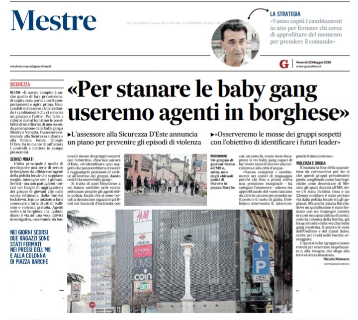 Giorgio_Deste's tweet photo. #PoliziaLocale #sicurezza https://t.co/0FX9jHxD5X