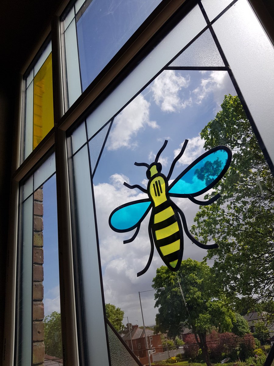 #WeStandTogether our Manchester bee has been reinstated following the arson attack on our project in #Radcliffe punchpropertyrepair.co.uk 🐝