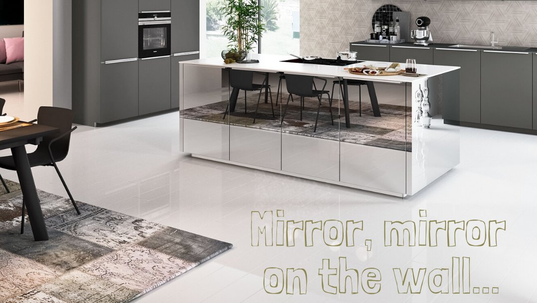 'Mirror, mirror, on the wall, who's the fairest of them all?' We think this kitchen might be the answer, what do you think? #myintoto