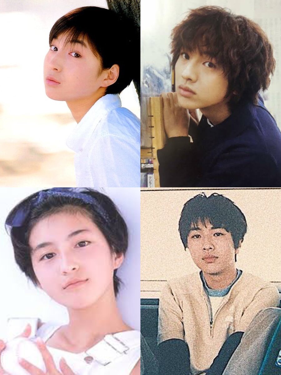のわඊ 若い頃の広末涼子さんと北川さんはかなり似てると思うんだけど 編集しててどっちがどっちだか分からなくなった