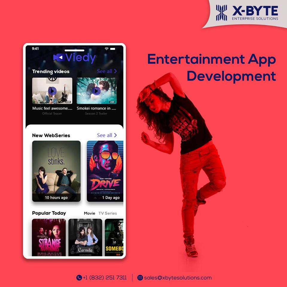 xbyte_solutions's tweet image. We offer the top-notch #EntertainmentAppDevelopment for the media &amp;amp; entertainment outlet, extending from on-demand video streaming app to online media content management solutions

➡️bit.ly/MobileAppDevel…

#musician #technology #comedy #staysafe #Entrepreneur #business #success