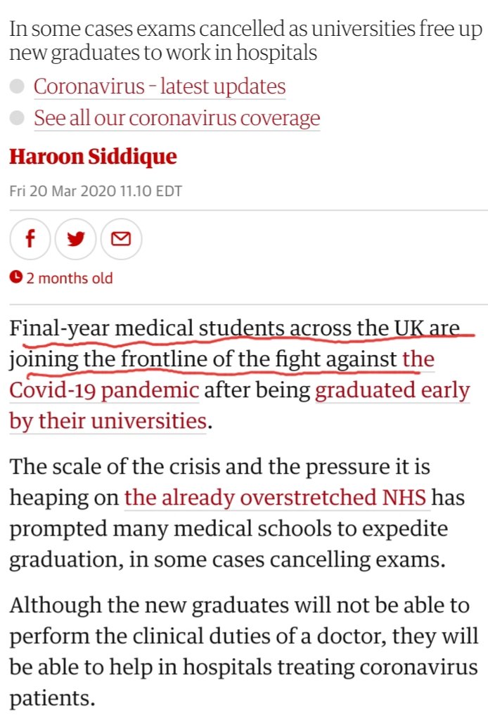 BasilBillie's tweet photo. Developed countries with recommended Dr:Patient ratios felt the pressure under the weight of this pandemic and had to fasttrack final yr medical students!While poor us..understaffed still hope and pray the few dedicated doctors will pull as thru!
#GetFinalistMedicsBackToSchool https://t.co/Rk5FTOwGPR
