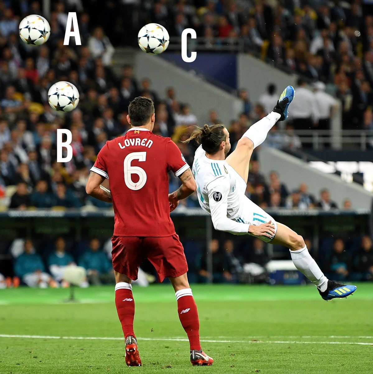 ChampionsLeague's tweet photo. Spot the #UCL ball 🧐 https://t.co/oqOYi9XTxt