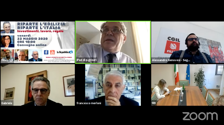 filleacgil's tweet photo. Da @paola_demicheli e @NoCorruzione risposta positiva a nostre proposte: NO al #modelloGenova - SI a proroga #statodiemergenza fino a 31 dicembre X #edilizia, utilizzando procedure previste da #CodiceAppalti  Leggi intero comunicato e guarda il #webmeeting https://t.co/lf43fAyQkv https://t.co/y7hCmHLcAv