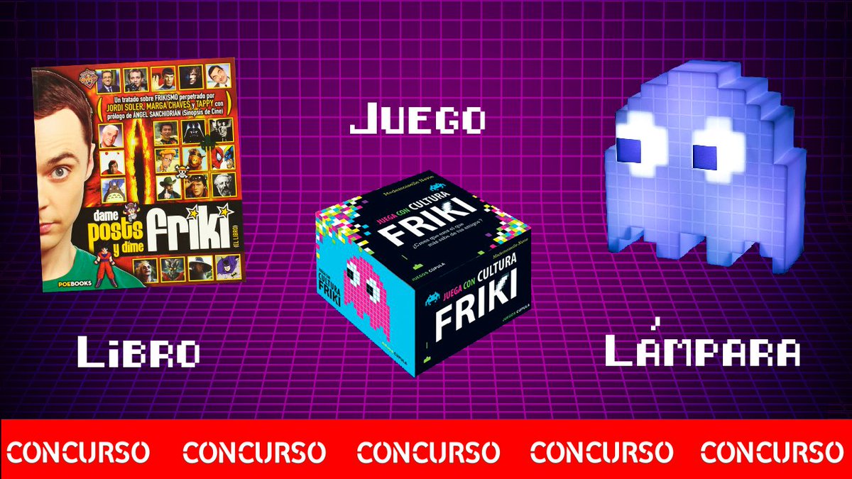vodafone_es's tweet photo. 👾 CONCURSO 👾

¿Sientes el #OrgulloFriki? ¡Te regalamos este libro, juego de mesa y lámpara!

1⃣ Síguenos
2⃣ Haz RT 🔁

Feliz #DíaDelOrgulloFriki 🖖
Bases legales: https://t.co/lqBdJQE2jd https://t.co/2rPErTSxVe