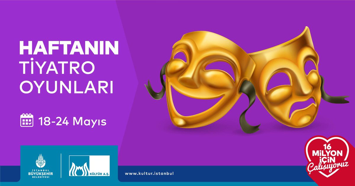 kultur_istanbul's tweet photo. Online ve ücretsiz izleyebileceğiniz tiyatro oyunlarını sizin için derledik.🎭#BirlikteBaşaracağız #Kültürİstanbul

https://t.co/CuJYs8PTW6 https://t.co/HOflDLXRyN