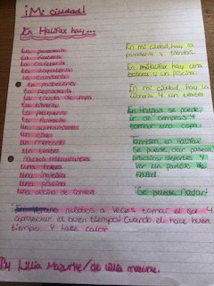 languages_la's tweet photo. 🏡¿Y tú? ¿Dónde vives?📬Our year 7 students have been working on My Town theme in Spanish. Amazing Projects completed by Ruby Hill, Dominic Jardine, Lillia Mazurke and Honey Broughton. 🌟👏🇪🇸 ¡TRABAJO EXTRAORDINARIO!💃 #MFLSpanish @lightcliffeacad https://t.co/Fj5jLyVZpv