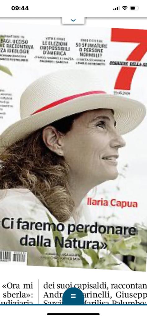 Ilaria Capua (@ilariacapua) on Twitter photo In poco più di sei anni sono apparsa su due copertine di settimanali. Oggi le separano migliaia e migliaia di chilometri e milioni di parole versate. Grazie a <a href="/bastefanelli/">barbara stefanelli</a> per avermi voluta riconoscere e raccontare, sei anni dopo.
#Grazie
<a href="/Corriere/">Corriere della Sera</a>
<a href="/7Corriere/">7 Corriere</a>
#RoseQuadrate In poco più di sei anni sono apparsa su due copertine di settimanali. Oggi le separano migliaia e migliaia di chilometri e milioni di parole versate. Grazie a <a href="/bastefanelli/">barbara stefanelli</a> per avermi voluta riconoscere e raccontare, sei anni dopo.
#Grazie
<a href="/Corriere/">Corriere della Sera</a>
<a href="/7Corriere/">7 Corriere</a>
#RoseQuadrate