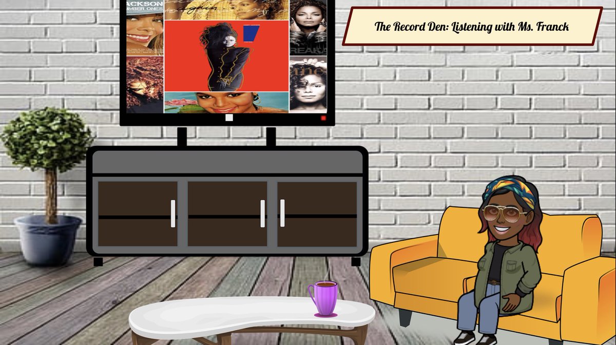 music_franck's tweet photo. Welcome to the Record Den: Listening Sessions with Ms. Franck. This week we celebrated Ms. @JanetJackson by listening to a few greatest hits. It was also her B-day!@DAAElementary 
 @GRAMMYMusicEd @gems_daa @DAAFineArtsES https://t.co/AGbib1hQ8S