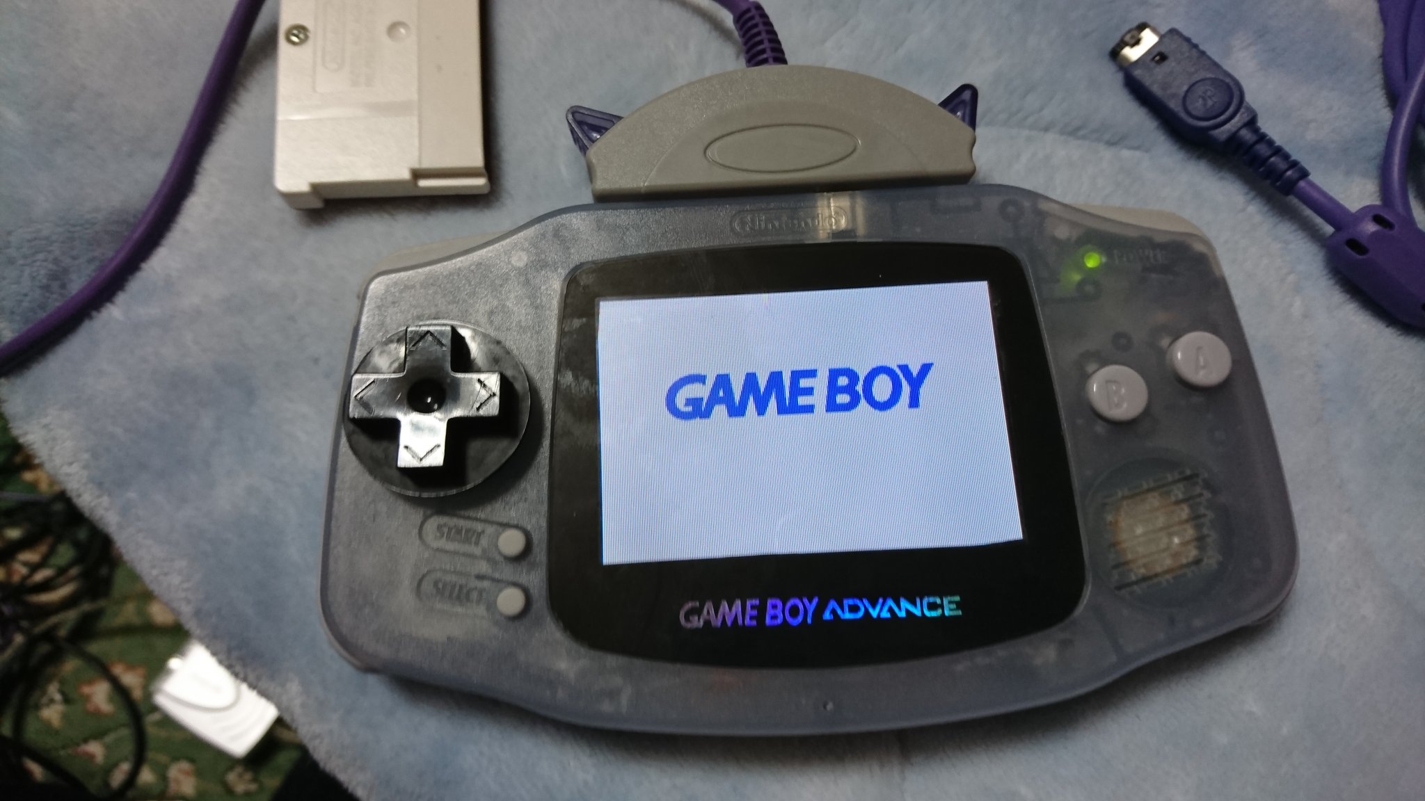 ハッシー ワクチンニ回目接種済み 頼んだやつ届いたレビュー1 Gbaの通信ケーブル4人用 なので邪魔ですな 笑 純正の中古探す予定 ゲームキューブのリンクケーブル はgba端子の抜け防止の突起 が邪魔で外れなかったので 削って対処した パズル