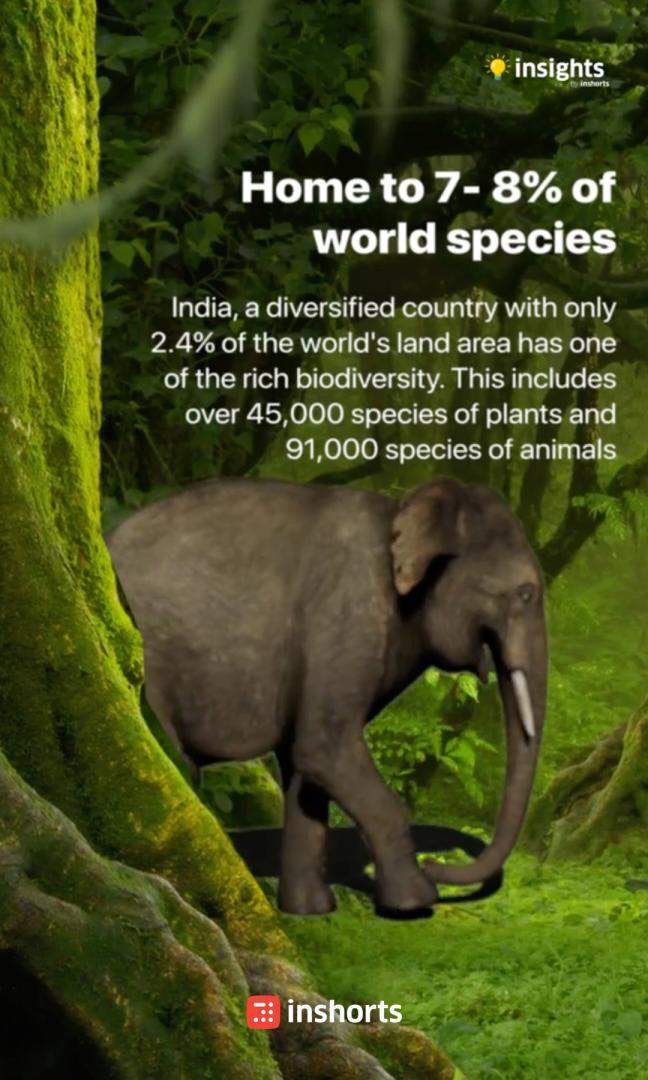 IM34108844's tweet photo. #WorldBiodiversityDay 22 May ... Why we do not show #PositiveData ... With 2.4% landmass, India houses 7-8% of #WorldSpecies 👍 https://t.co/YI73izNOGr