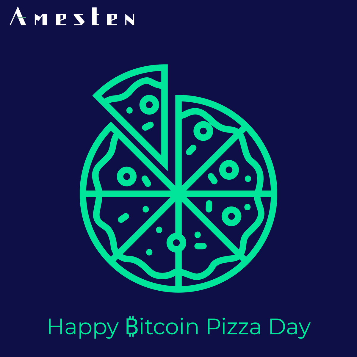 AmestenAsset's tweet photo. Happy ₿itcoin Pizza Day. https://t.co/q5xKAlWdEn