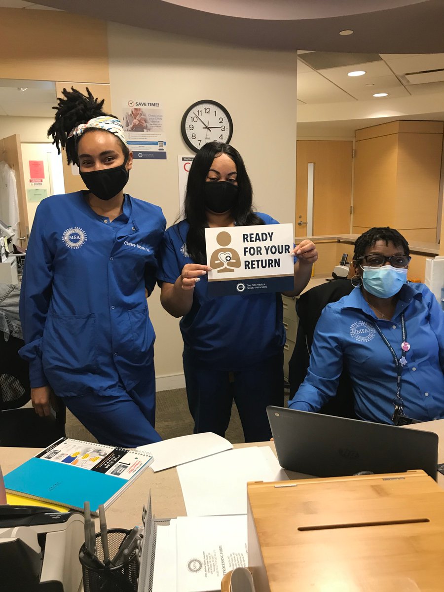 GW_MFA's tweet photo. #GWVirtualHealth visits or face-to-face visits - our providers now have both appointment options to keep you healthy. Don't delay your healthcare during #COVID19. Details: https://t.co/6p8GUpbdgS https://t.co/Oqf7VWF7E4