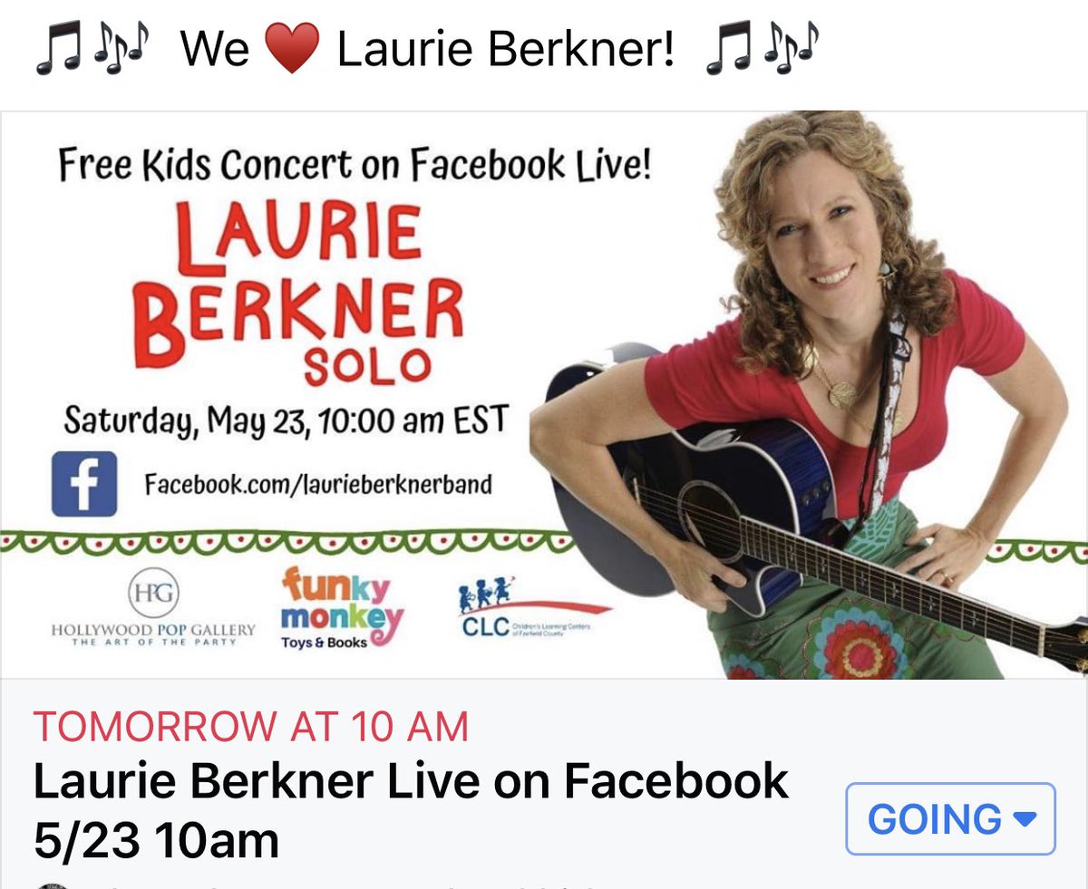 thekidsclubsi's tweet photo. 🎶🎵🎶🎵🎶🎵The link is on our Facebook page!
@laurieberkner @laurieberknerband #laurieberknerband #music #musician #musicislife #thekidsclubsi #statenisland #statenislandny #kids #children #statenislandmusic #statenislandfun #statenislandevents #musicforkids #musicforchildren https://t.co/K8P9F9ryef