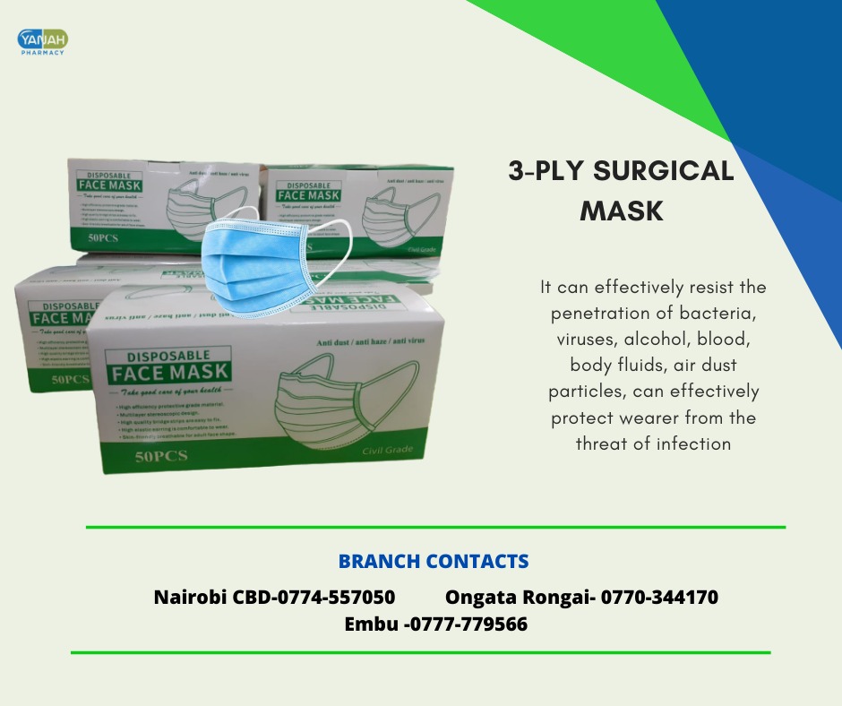 yanahpharmacy's tweet photo. Need to resume work? Need to go out? Masks are the best option to protect you we embrace the new normal. Get your mask today. Let us deliver it.
#N95mask #3plymask #themasklife #NewNormal #staysafe #gettherightmask #stayhealthy #yanahpharmke https://t.co/TLENcf4KUi