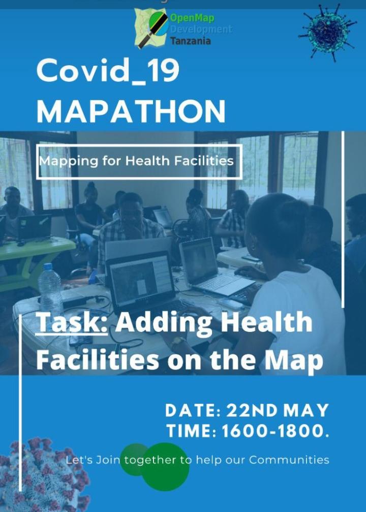 ronnywazhia's tweet photo. Join us Today @OMDTZ @RamaniHuria #covid19Tanzania #StaySafeStayHome #letsmap https://t.co/HLESuo0uGz