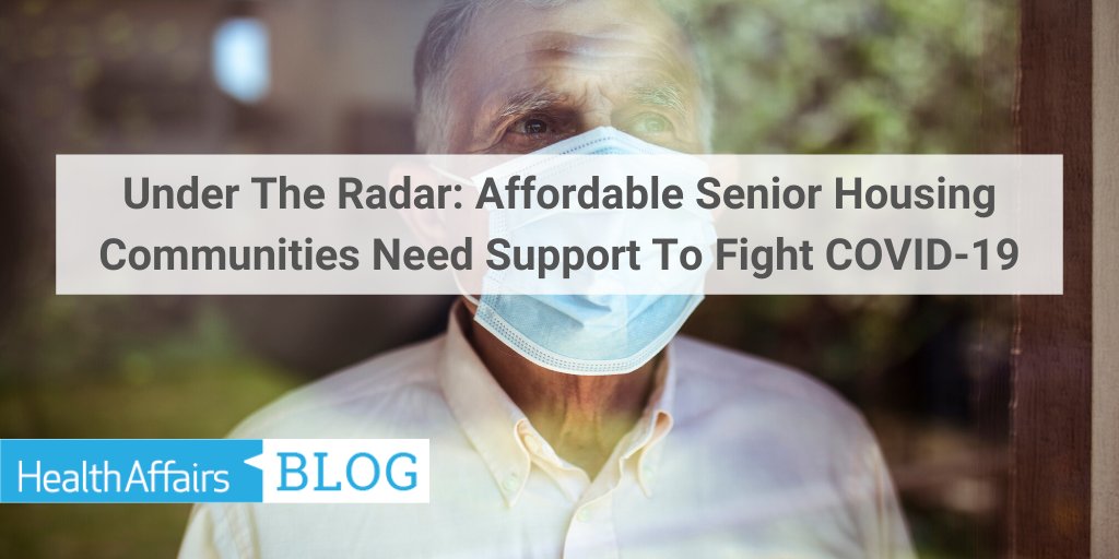 Health_Affairs's tweet photo. Publicly subsidized #seniorhousing communities are hotspots for #COVID19 spread, warn @DrRobynStone, Alisha Sanders, + Geralyn Magan of @LeadingAge @LTSSCenter. Policymakers need a multipronged approach to mitigate #outbreaks. https://t.co/cHgBTrLkfc https://t.co/1snJh3uyig