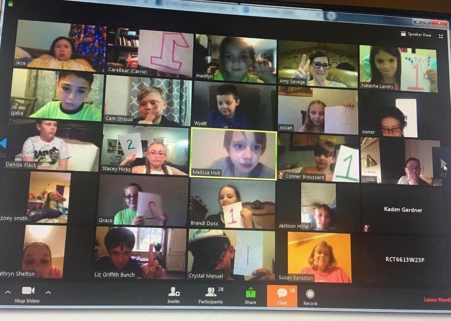 Southliveoak's tweet photo. Thanks to third grade teachers for letting me crash their Zoom last night so I could say goodbye (until next year) to the 3rd grade students! https://t.co/KoUYBUWfQF