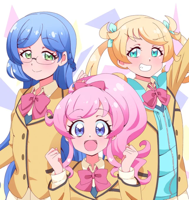 ミラクル☆キラッツ描きました。
桃山の顔なかなかかわいく描けてるんじゃないでしょうか 