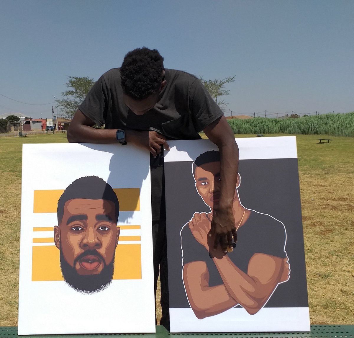 BrianArtKing's tweet photo. Sassa Disappointed me so started my own Hustle  #SASSA

Potraits start from R1500  | RT https://t.co/OiPvGkRY6E